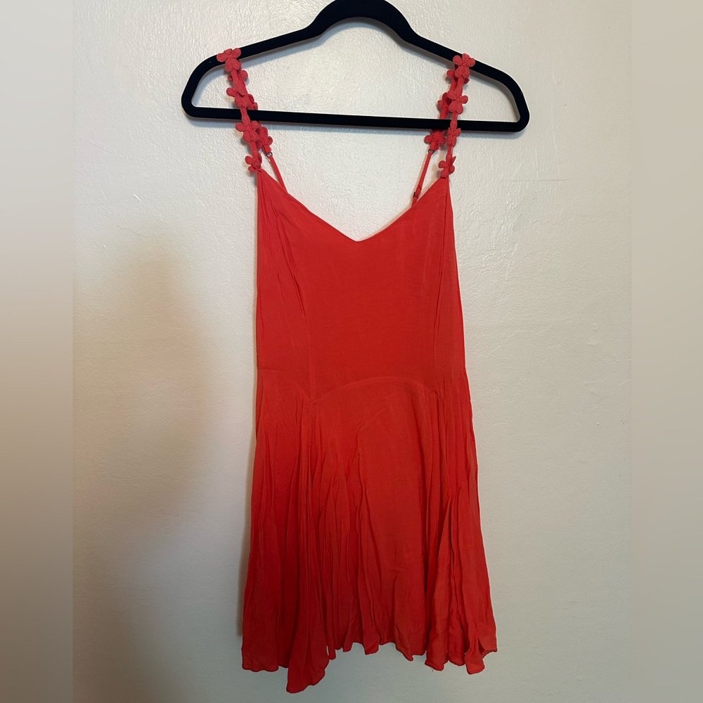 Urban Outfitters dress with floral details on straps